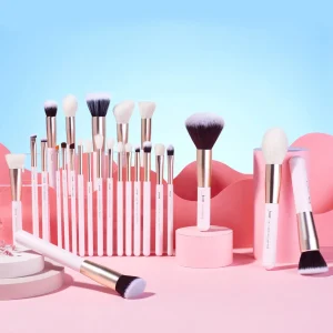 Bộ Cọ 25 Cây Jessup Blushing Bride Mix Hair Brushes Set