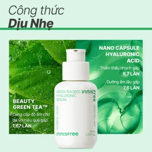 Innisfree Green Tea Seed Hyaluronic Acid Serum 80ml
