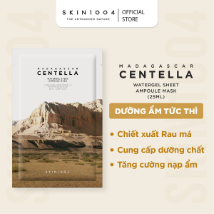 Mặt Nạ Rau Má Skin1004 Madagascar Centella Watergel Sheet Ampoule Mask